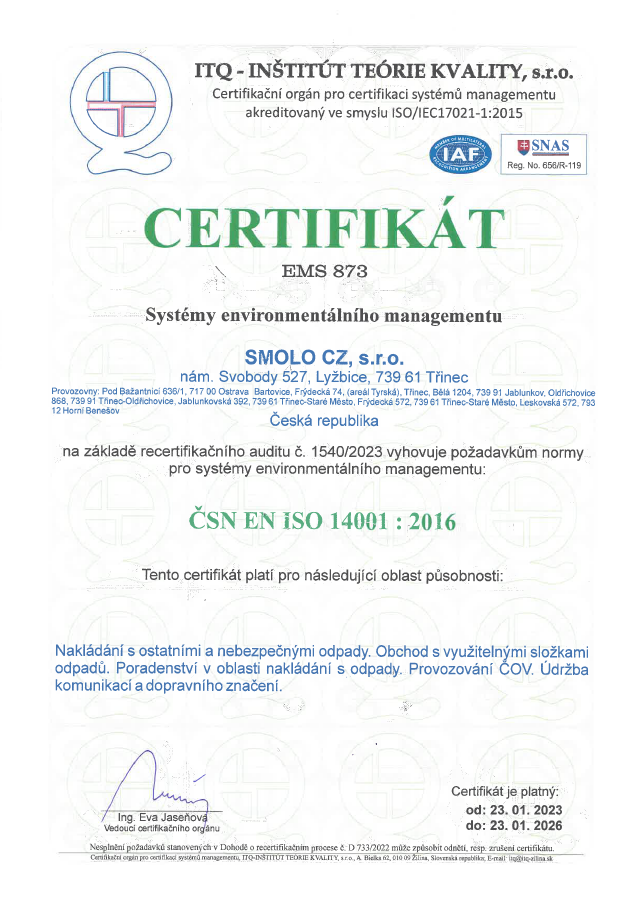 EMS - ISO 14001
